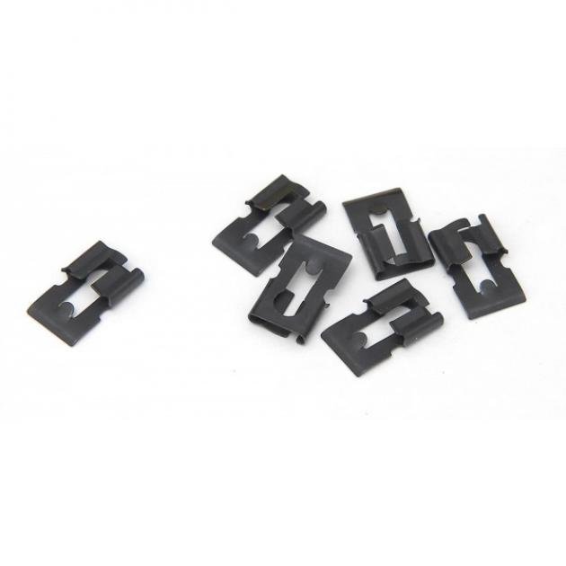 Redline Restomotive 1958-1969 Full Size Chevy Door Latch Rod Clip Set