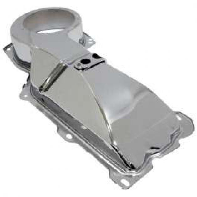 Camaro Firewall Heater Box Cover, For Cars Without Factory Air Conditioning, With Big Block Engine, Chrome, 1967-1981