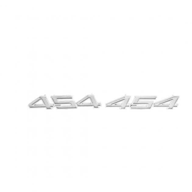 Trim Parts 70-74 Full-Size Chevrolet Front Fender Emblem, 454, Pair 2820