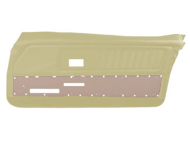 PANEL SET, PREMIUM, Inside Door, Dlx, Sandalwood, Madrid Grain Vinyl W/ Comfortweave Inserts, Pre-assembled