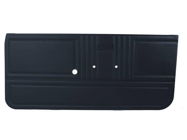 Premium Inside Door Panel Set, Std, Metallic Blue, Madrid Grain Vinyl, Unassembled for (1967)