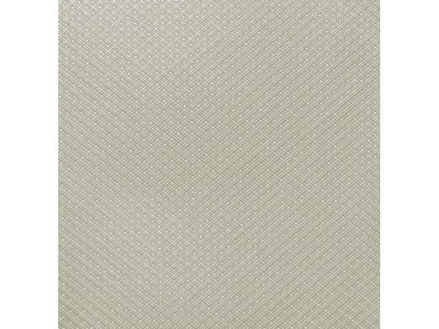 White Tier Grain Headliner, no sail panels / sunvisor materials