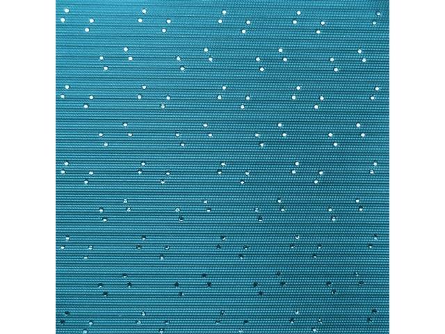 HEADLINER KIT, Perforated Grain, Bright Blue, Does not include sail panels or material to cover sunvisors, Repro