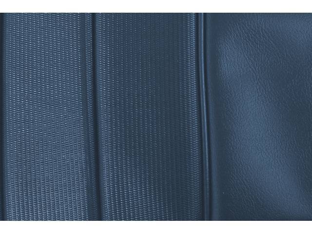UPHOLSTERY SET, PREMIUM, Rear, Dlx, Teal, Madrid Grain Vinyl W/ Comfortweave Inserts