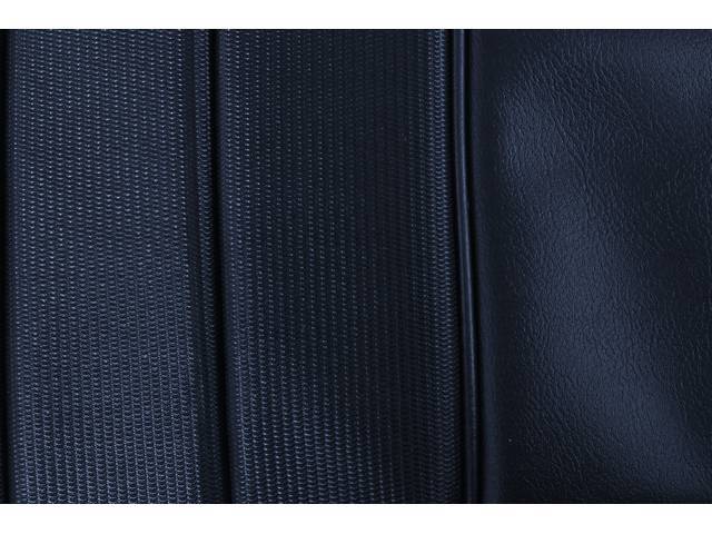 UPHOLSTERY SET, PREMIUM, Rear, Dlx, Dark Metallic Blue, Madrid Grain Vinyl W/ Comfortweave Inserts