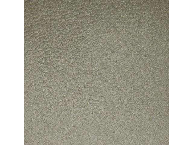 UPHOLSTERY SET, PREMIUM, Front Buckets, Std, Sandalwood, Madrid Grain Vinyl W/ Madrid Inserts