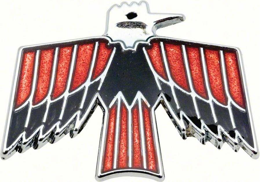 1967-68 Firebird, Glove Box Door Emblem, with Hardware