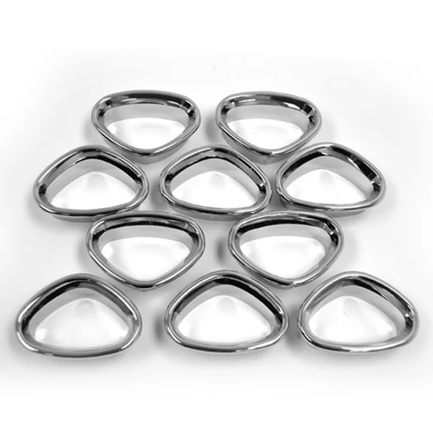 Chrome 22.5 Wheel Hole Inserts For Kenworth