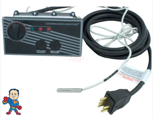 Command Center Universal 2/3/4 Button Analog Topside Kit – 10ft Cable, No Temp Display – 115V