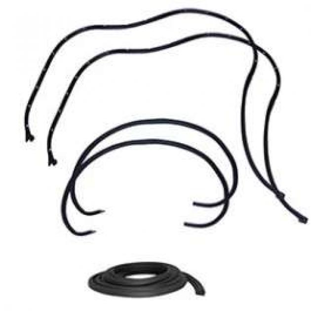 Full Size Chevy Weatherstrip Kit, Mini, 2-Door Hardtop, Impala, 1962
