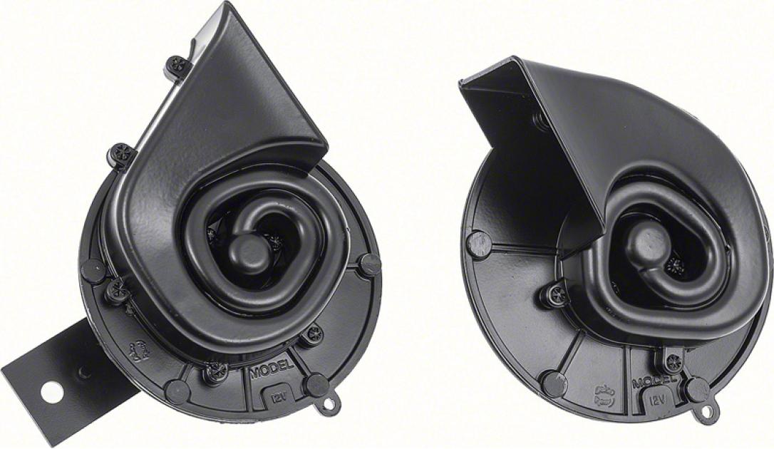 1962 Chevrolet Impala, Bel Air, Biscayne, Horn Set, High Note & Low Note, Delco Remy Markings
