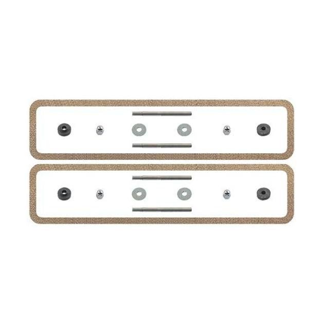 Ford Thunderbird Aluminum Valve Cover Installation Kit, 292 & 312 V8, 1955-57