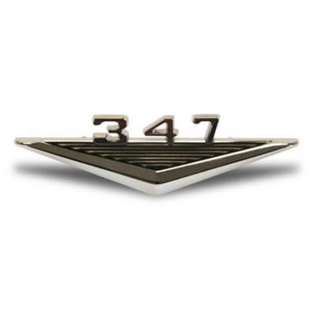 Scott Drake 1964-1966 Ford Mustang Fender Emblem, 347 C3OZ-16228-347