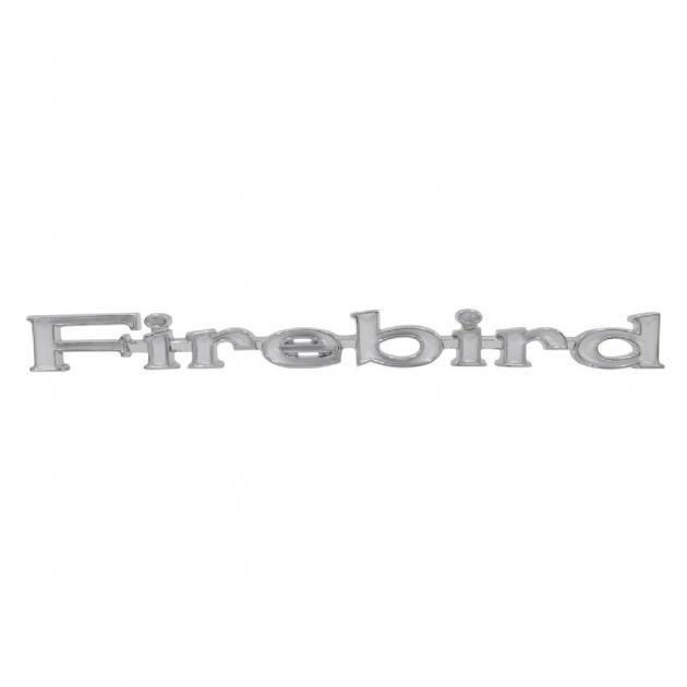 Trim Parts 69 Firebird Front Fender Emblem, Firebird, Pair 8507