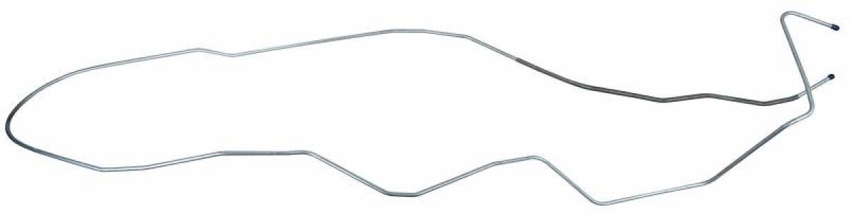 Shafers Classic Reproductions 1967-1968 Chevrolet Full Size Long Gas Lines (Pump To Tank), Stainless Steel GLL406S
