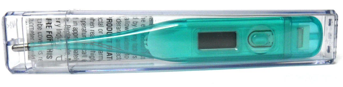 Digital Fever Thermometer – For Oral Under Arm Rectal Use – Auto-Off Function