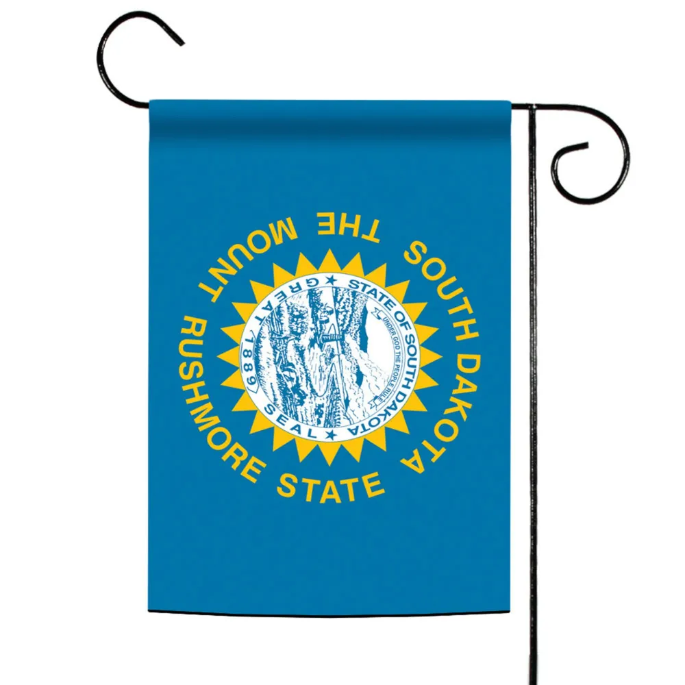 Blue and Yellow South Dakota State Outdoor Garden Flag 18″ x 12.5″