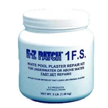 E-Z Products – 1FS White Pool Plaster Repair Fast Set 3 Lb – EZP-006