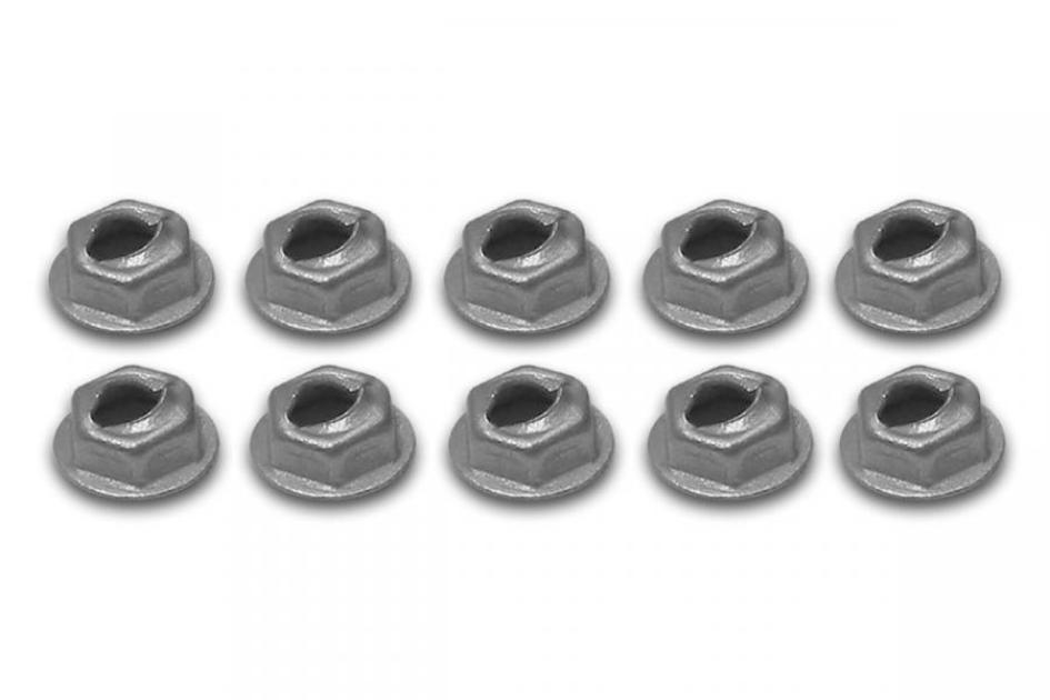 Redline Restomotive 1958-1960 Ford Thunderbird 10 Piece Hood Scoop Grill Hardware Set