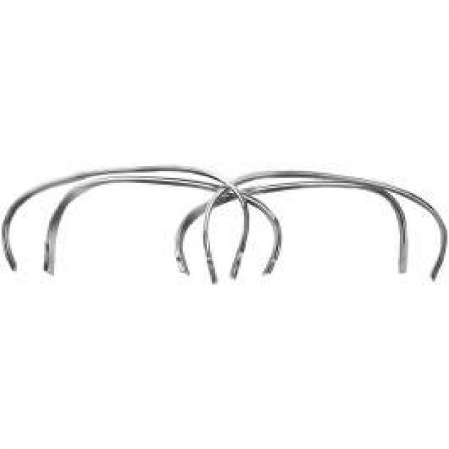 Full Size Chevy Wheel Well Opening Molding Set, 1969