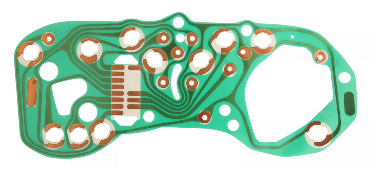 Redline Restomotive 1974-1979 Pontiac Firebird Instrument Cluster Circuit Board for Cars With Factory Gauges
