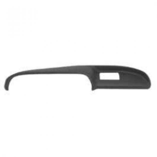 Full Size Chevy Padded Dash, Black, 1963-1964