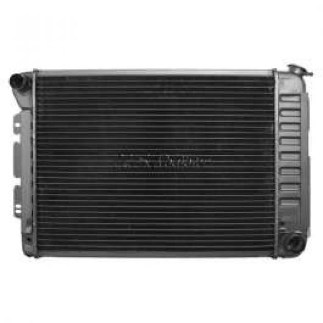 Firebird Radiator, For Cars With Automatic Transmission & Air Conditioning, 1967-1968, For Cars With Automatic Transmission, U.S. Radiator, 1969