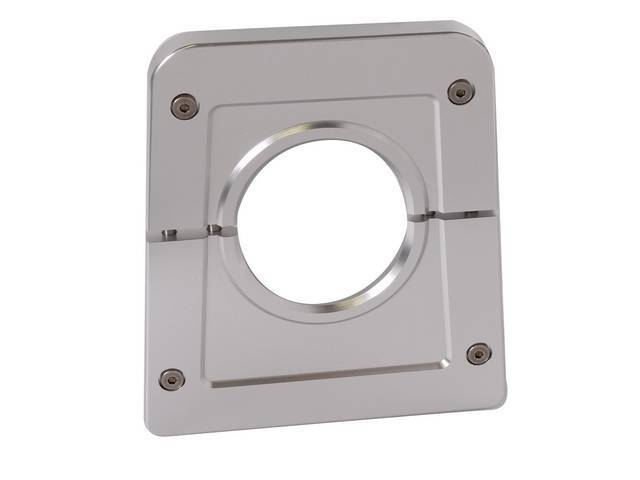 Steering Column Cover Plate, Billet Stainless Steel