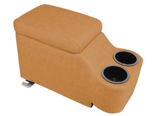 Bronco Cruiser Console, Ginger Corinthian Grain Vinyl