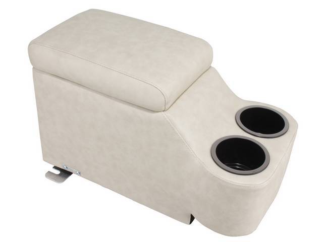 Bronco Cruiser Console, Parchment Sierra Grain Vinyl