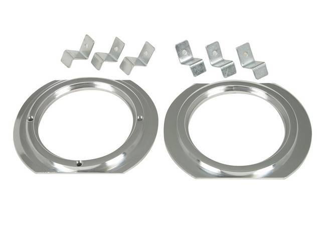 Instrument Cluster Bezel, custom aluminum