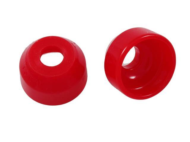 Rear Control Arm Bushings, Polyurethane, Red