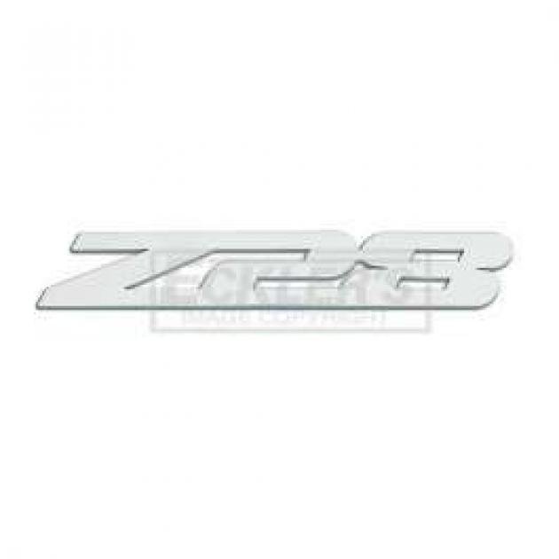 Camaro Emblem Set, Z28 And Plain Bowtie, Stainless Steel