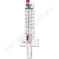 75MM Horizontal Flow Acrylic Flow Meter (250-1000 LPM), F-30075M