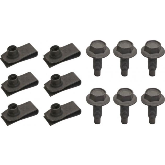 Redline Restomotive 1966 Ford Thunderbird Front Valance Center Hardware Kit