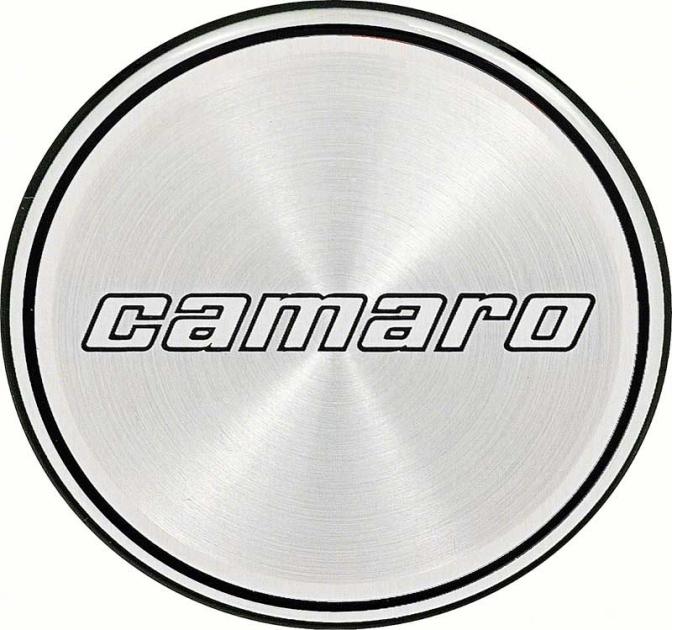 1980 Camaro, Wheel Cap Emblem, with Aluminum Wheel (N90), Each, GM Licensed