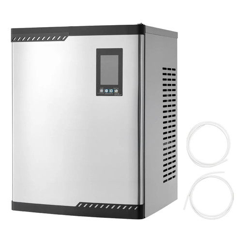 Commercial Ice Maker Machine - Head Only, 800 lbs/24h Output, Self-Cleaning, Adjustable Thickness, Scheduled Ice-Making, Touchscreen Control