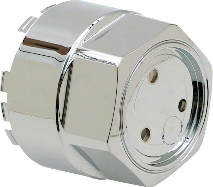 1962-92 Chevrolet, Buick, Pontiac, Aluminum Wheel Center Cap, Chrome, for Zero Offset