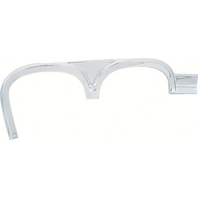 1965 Impala, Bel Air, Biscayne, Headlight Eyebrow Molding, RH Passenger Side