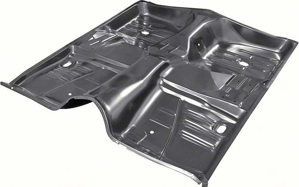 1961-64 Impala, Bel Air, Biscayne, Complete Floor Pan, w/o Bracing, 2 Door, EDP Coated