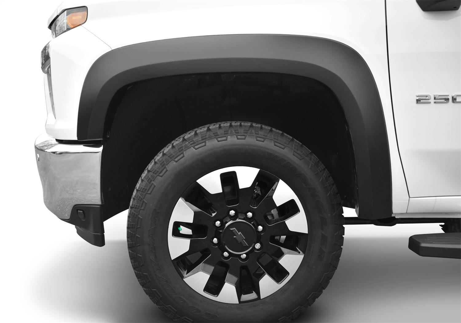 Bushwacker 40163-02 Fender Flares Extend-A-Fender Style 2Pc Front