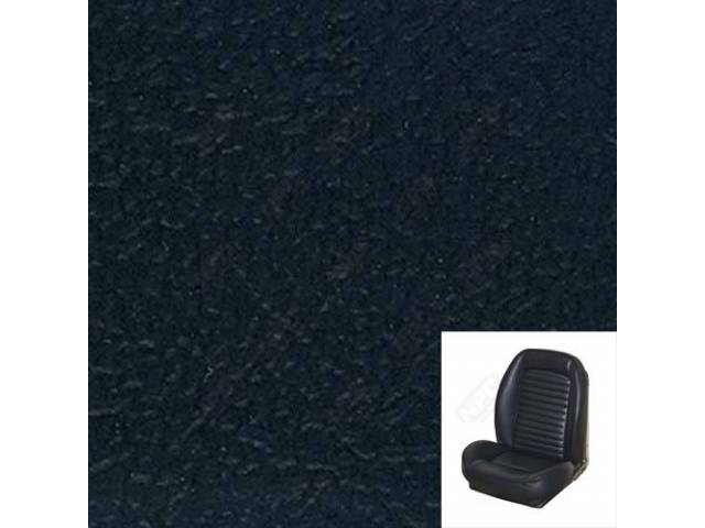 Front Bucket Seat Upholstery Set, TMI Sport Seat II, Standard, Black
