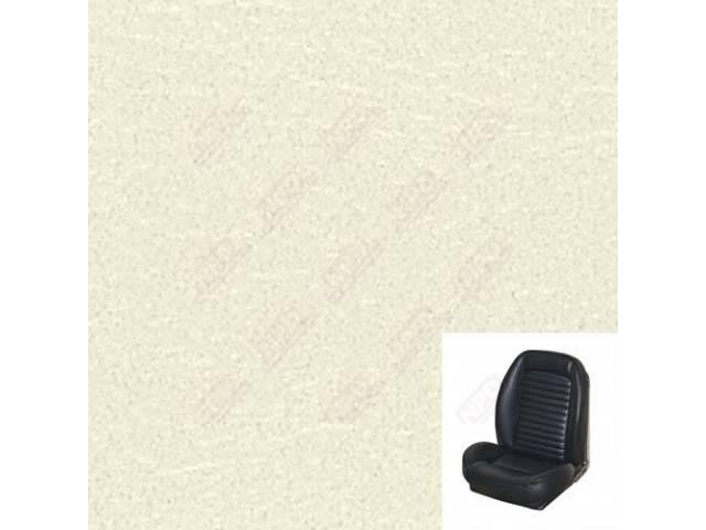 Front Bucket Seat Upholstery Set, TMI Sport Seat II, Standard, Off White