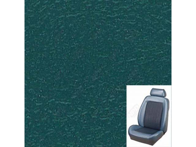 Front Bucket Seat Upholstery Set, TMI Sport Seat II, Standard, Aqua