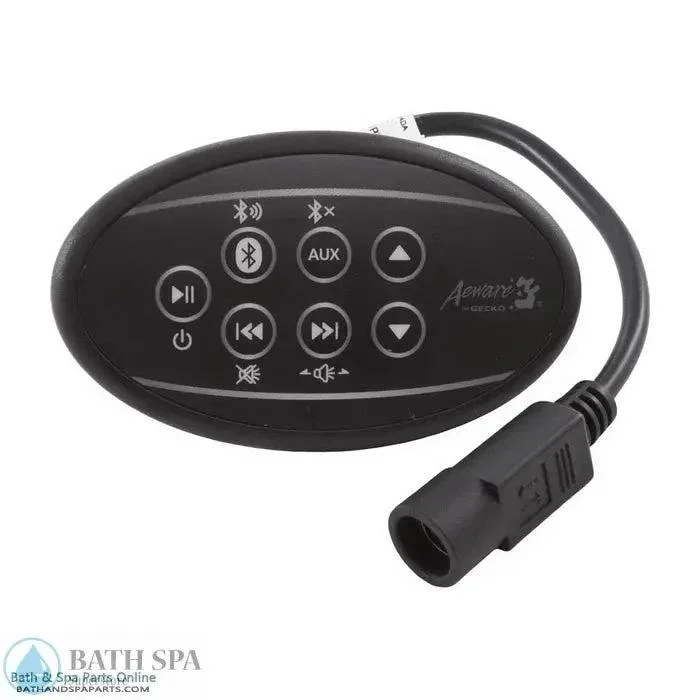 Gecko IN.Stream In.K175 Touchpad With Overlay 20 Ft Cord Black Model 0707-005012