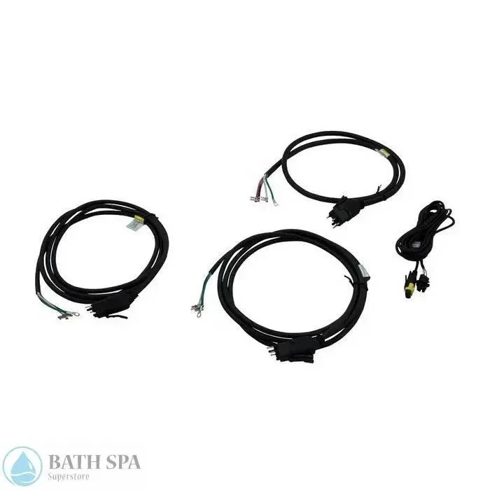 Gecko IN XE XM 4 Cord Kit 230 Volt Pumps Blower Ozone And Light Cord 9920101436 Bundle