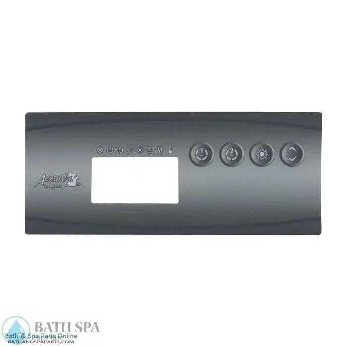 Gecko TSC-19 4 Button Topside Panel Overlay P1 P2 Lt Model 9916-101204 For Industrial Controls