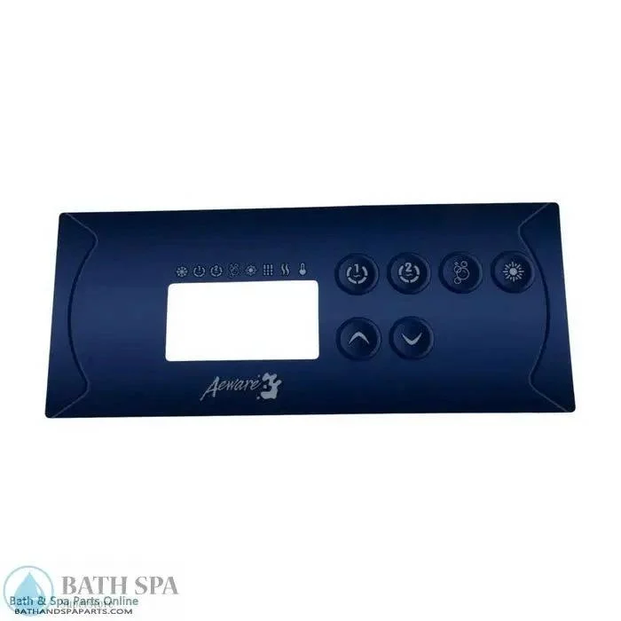 Gecko TSC35 6 Button Topside Panel Overlay P1 P2 Bl Lt Compatible With Gecko Alliance Interfaces 9916 101206