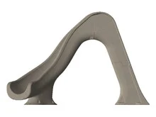 Global Pool Products Tidal Wave Pool Slide – Grey Granite – Right Turn – GPPSTW-GREY-R