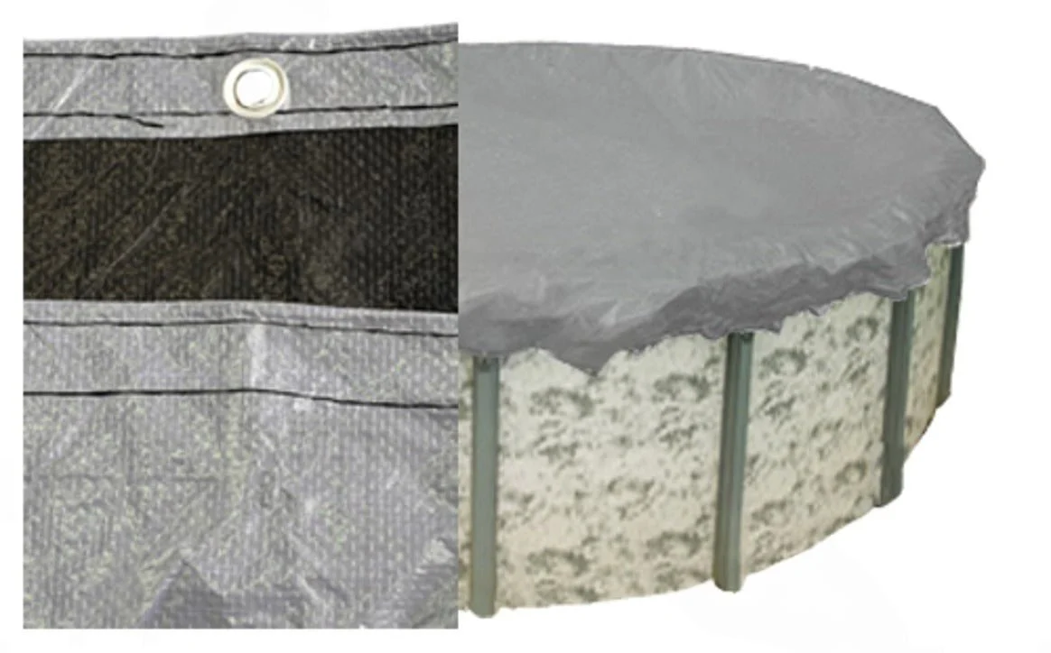 GPC Winter Covers 121219A 15′ Round Winter Cover Silver Pro